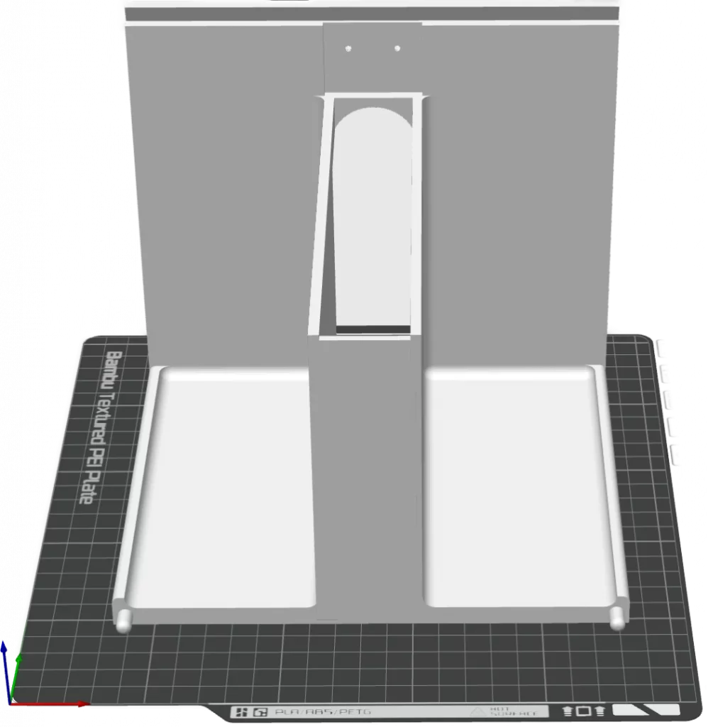 A4 backbase druckbett