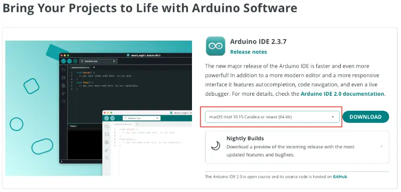 Arduino IDE 2.3.7
