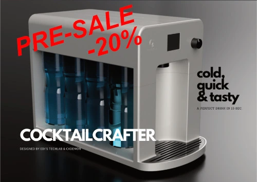 Cocktailcrafter Presalelogo CocktailCrafter mit Akku